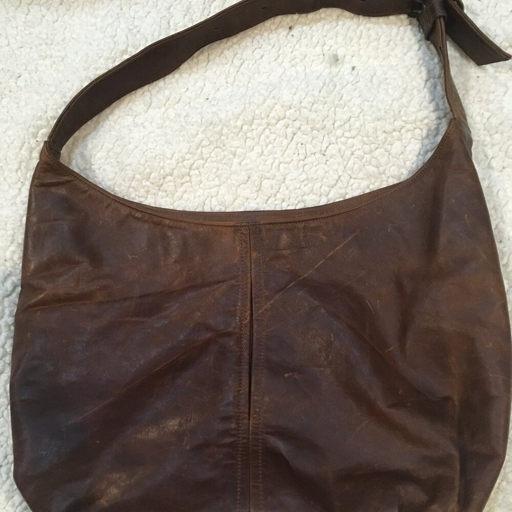 Satchel. Savannah Beautiful Cognac Leather Carryall